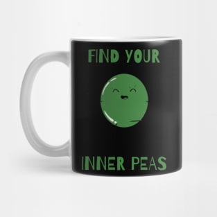 find your inner peas green Mug